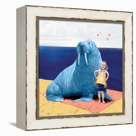 My Walrus Friend-Nancy Tillman-Framed Stretched Canvas