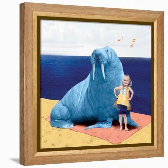 My Walrus Friend-Nancy Tillman-Framed Stretched Canvas