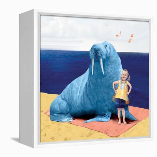 My Walrus Friend-Nancy Tillman-Framed Stretched Canvas