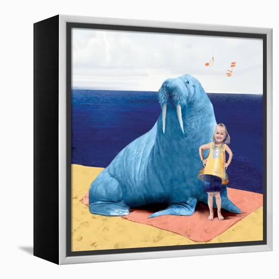 My Walrus Friend-Nancy Tillman-Framed Stretched Canvas