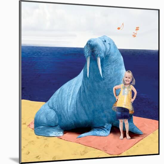 My Walrus Friend-Nancy Tillman-Mounted Art Print