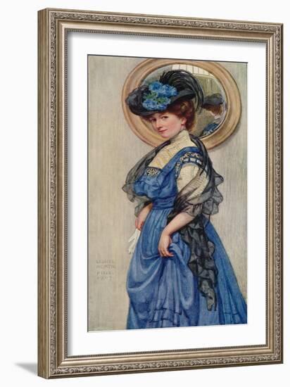 'My Wife', 1907-Hugh Lionel Heath-Framed Giclee Print