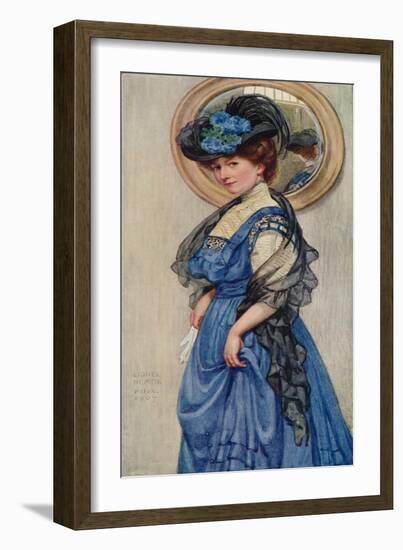 'My Wife', 1907-Hugh Lionel Heath-Framed Giclee Print