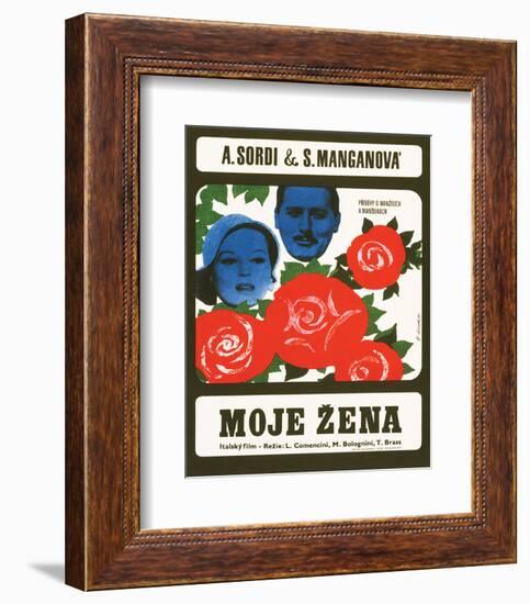 My Wife-Moje Zena-null-Framed Premium Giclee Print