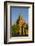 Myanmar. Bagan. Red Brick Temple Glows in the Late Afternoon Light-Inger Hogstrom-Framed Photographic Print