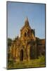 Myanmar. Bagan. Red Brick Temple Glows in the Late Afternoon Light-Inger Hogstrom-Mounted Photographic Print