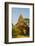 Myanmar. Bagan. Red Brick Temple Glows in the Late Afternoon Light-Inger Hogstrom-Framed Photographic Print