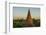 Myanmar. Bagan. Sunrise over the Temples of Bagan-Inger Hogstrom-Framed Photographic Print