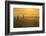 Myanmar. Bagan. Temples at Sunset-Inger Hogstrom-Framed Photographic Print