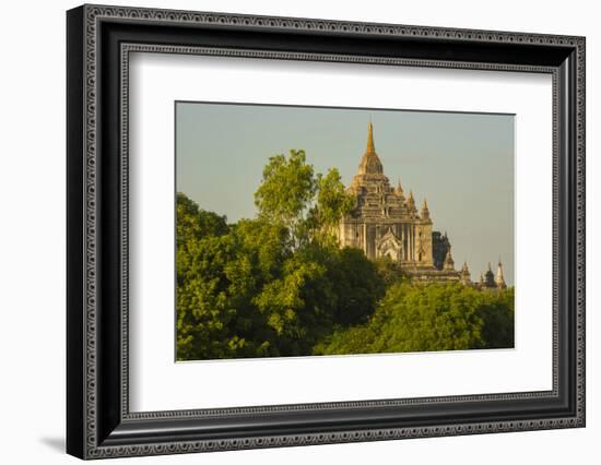 Myanmar. Bagan. Thatbyinnyu Temple-Inger Hogstrom-Framed Photographic Print