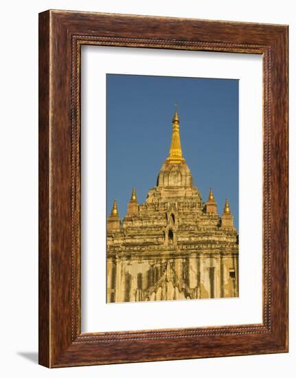 Myanmar. Bagan. Thatbyinnyu Temple-Inger Hogstrom-Framed Photographic Print