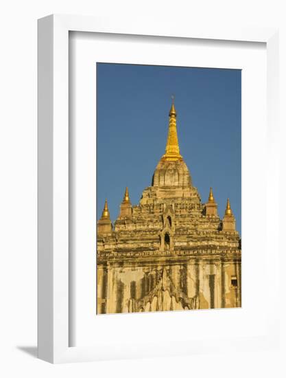 Myanmar. Bagan. Thatbyinnyu Temple-Inger Hogstrom-Framed Photographic Print