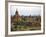 Myanmar, Burma, Bagan, Ancient Buddhist Temples on the Central Plain of Bagan Viewed from Tayokpye -Nigel Pavitt-Framed Photographic Print