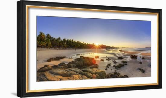 Myanmar (Burma), Rakhine State, Ngapali Beach-Michele Falzone-Framed Photographic Print