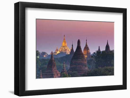 Myanmar (Burma), Temples of Bagan (Unesco World Heritage Site), Ananda Temple-Michele Falzone-Framed Photographic Print