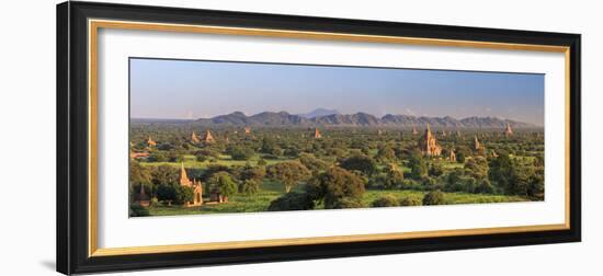 Myanmar (Burma), Temples of Bagan (Unesco World Heritage Site)-Michele Falzone-Framed Photographic Print