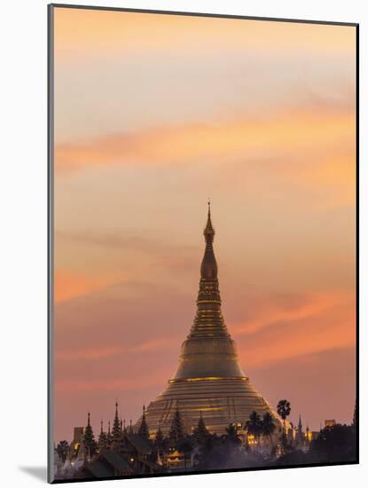 Myanmar (Burma), Yangon, Shwedagon Pagoda-Steve Vidler-Mounted Photographic Print
