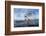 Myanmar, Inle Lake. Young Fisherman Demonstrates a Traditional Rowing Technique-Brenda Tharp-Framed Photographic Print