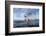 Myanmar, Inle Lake. Young Fisherman Demonstrates a Traditional Rowing Technique-Brenda Tharp-Framed Photographic Print