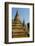 Myanmar. Mandalay. Inwa. Red Brick Stupa-Inger Hogstrom-Framed Photographic Print