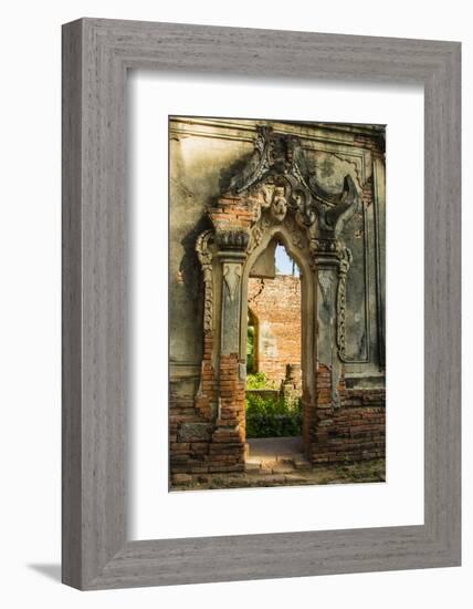 Myanmar. Mandalay. Inwa. Yadana Hsimi Temple Complex-Inger Hogstrom-Framed Photographic Print