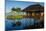 Myanmar. Shan State. Inle Lake. Golden Island Cottages Floating Hotel-Inger Hogstrom-Mounted Photographic Print