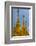 Myanmar. Yangon. Shwedagon Pagoda. Golden Spires Gleam at Twilight-Inger Hogstrom-Framed Photographic Print