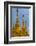 Myanmar. Yangon. Shwedagon Pagoda. Golden Spires Gleam at Twilight-Inger Hogstrom-Framed Photographic Print