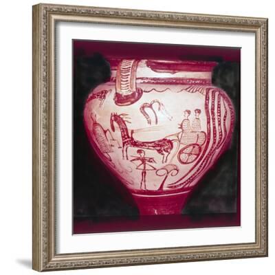 Mycenaean 'Zeus' Crater, 14th Century BC' Giclee Print - Unknown | Art.com