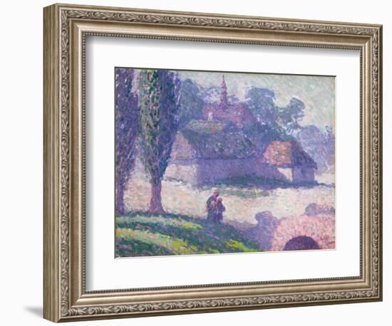 Mydlow Village, Poland, 1907-Robert Polhill Bevan-Framed Giclee Print