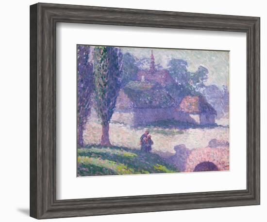 Mydlow Village, Poland, 1907-Robert Polhill Bevan-Framed Giclee Print