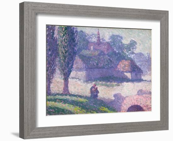 Mydlow Village, Poland, 1907-Robert Polhill Bevan-Framed Giclee Print