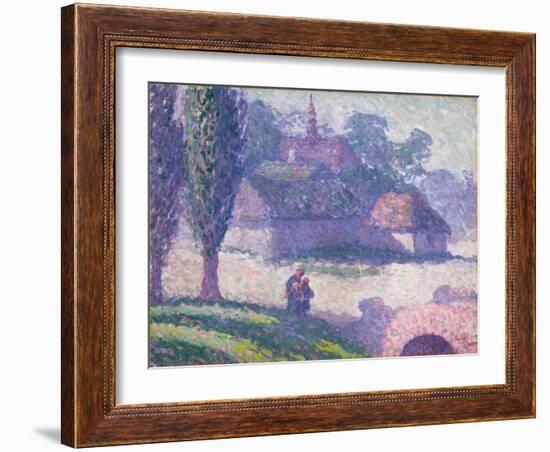 Mydlow Village, Poland, 1907-Robert Polhill Bevan-Framed Giclee Print