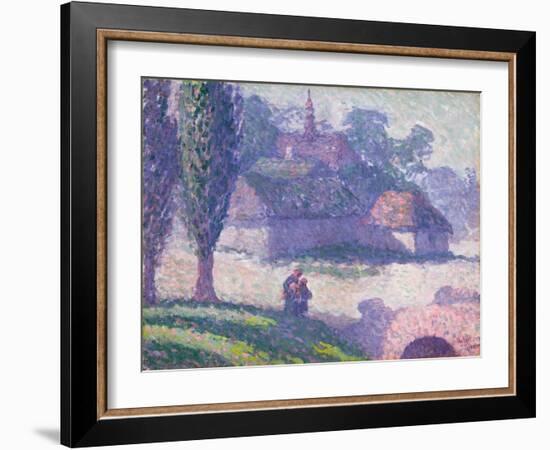 Mydlow Village, Poland, 1907-Robert Polhill Bevan-Framed Giclee Print