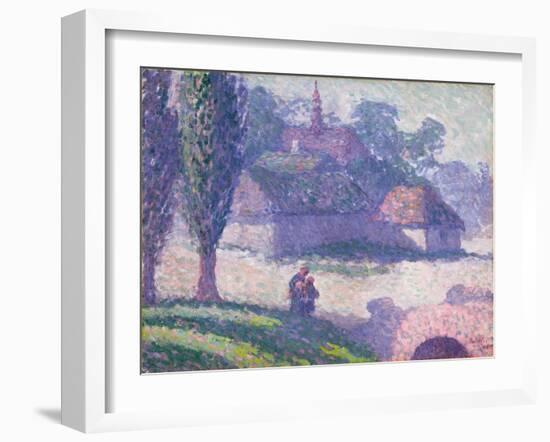 Mydlow Village, Poland, 1907-Robert Polhill Bevan-Framed Giclee Print