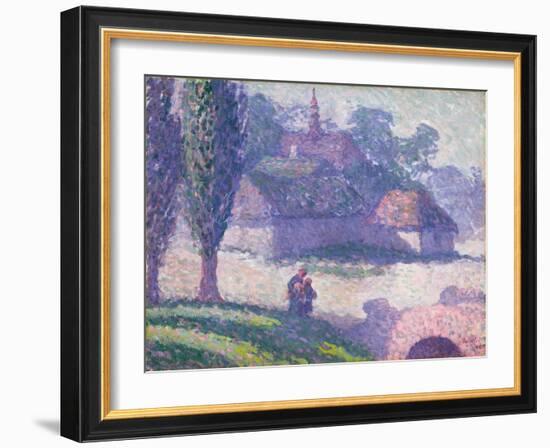 Mydlow Village, Poland, 1907-Robert Polhill Bevan-Framed Giclee Print