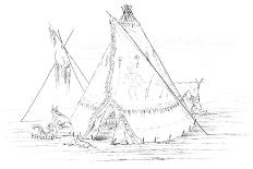 Sac and Fox Indians, 1841-Myers and Co-Giclee Print