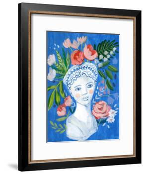 Mykonos Bust I-Sharon Montgomery-Framed Art Print