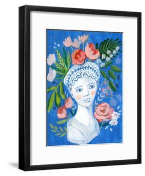 Mykonos Bust I-Sharon Montgomery-Framed Art Print
