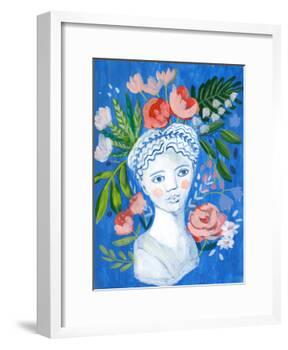 Mykonos Bust I-Sharon Montgomery-Framed Art Print