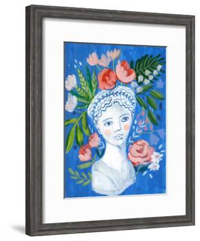Mykonos Bust I-Sharon Montgomery-Framed Art Print