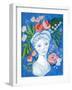 Mykonos Bust I-Sharon Montgomery-Framed Art Print