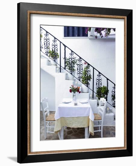 Mykonos, Greece-Julian McRoberts-Framed Photographic Print