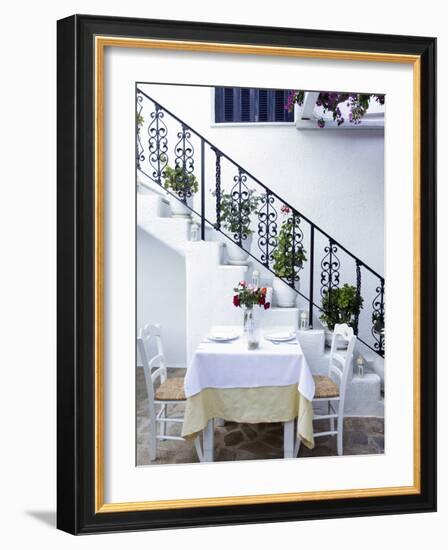 Mykonos, Greece-Julian McRoberts-Framed Photographic Print