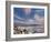 Mykonos Harbor at Sunset, Mykonos, Greece-Adam Jones-Framed Photographic Print