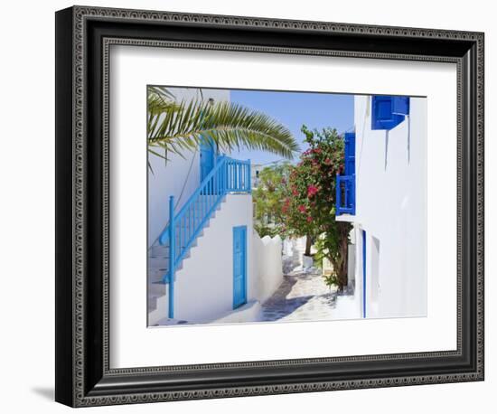 Mykonos (Hora), Cyclades Islands, Greece, Europe-Gavin Hellier-Framed Photographic Print