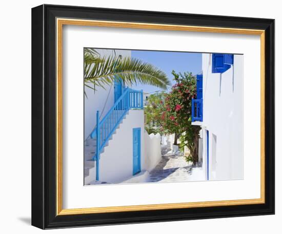 Mykonos (Hora), Cyclades Islands, Greece, Europe-Gavin Hellier-Framed Photographic Print