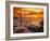 Mykonos Town and Harbour, Mykonos, Greece-Doug Pearson-Framed Photographic Print