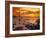 Mykonos Town and Harbour, Mykonos, Greece-Doug Pearson-Framed Photographic Print