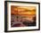 Mykonos Town and Harbour, Mykonos, Greece-Doug Pearson-Framed Photographic Print